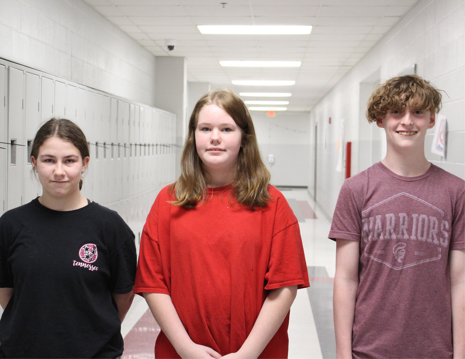 7th Grade Students of the Week: Mischa Usrey, Jack Burch, Lyla Young